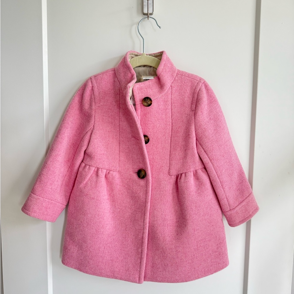 Crewcuts Pink Pea Coat for Kids